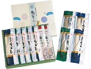 手延べ半生うどん・そば詰合せ(つゆ付) NUY-50A